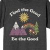 Adventure Society Find The Good Be The Good Men's Charcoal Heather T-Shirt - 2 of 3