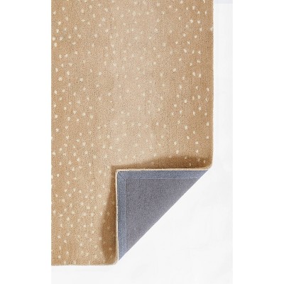 Savannah Whisper Hand-Tufted Wool Rectangular Rug in Beige
