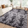 Fluffy Area Rug- Shag Area Rug for Living Room, Shaggy Large Indoor Thick Living Room Carpet with Non-Slip Backing, Soft Plush Carpet - 3 of 4