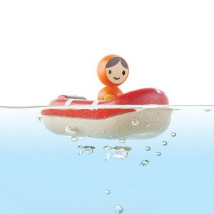 Plantoys| Coast Guard Boat - 1 of 4