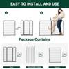 GustoWave Unleashed Dog Playpen for Indoor, Yard, RV Camping, 27*40 inch 8 Panels Portable Pet Playpen for Medium and Large Dogs - 4 of 4