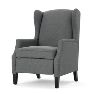 Wescott Traditional Recliner Charcoal - Christopher Knight Home, Grey