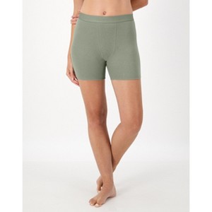 Hanes Originals Women’s SuperSoft Comfywear Boxer Shorts, 5" - 1 of 4