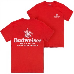 Mens Budweiser Anheuser Busch Vintage Enzyme Washed Premium T