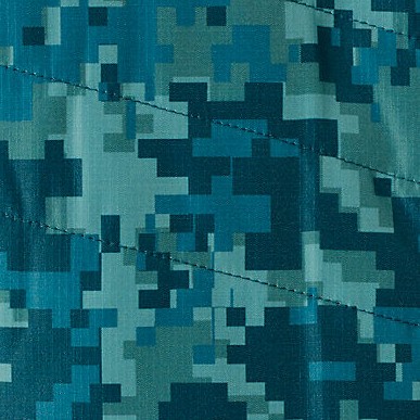 teal digital camo