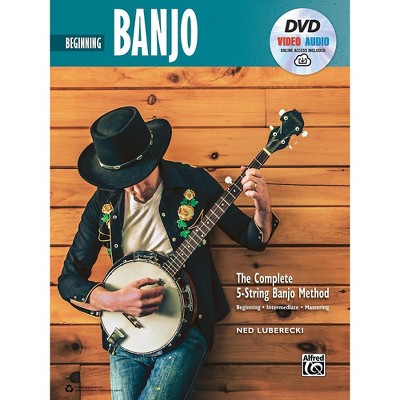 Alfred The Complete 5-String Banjo Method: Intermediate Banjo, Book & Online Audio & Video