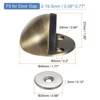 Unique Bargains Stainless Steel Magnetic Door Stops with Self Adhesive and Screws - 2 of 4