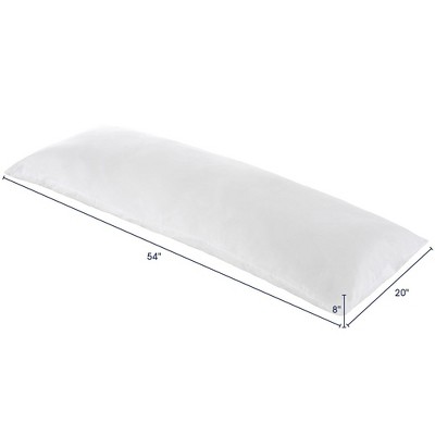 Hypoallergenic White Polyester Maternity Body Pillow