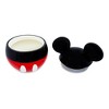 Silver Buffalo Disney Mickey Mouse Ceramic Snack Jar Container With Lid | 6 Inches Tall - 2 of 4