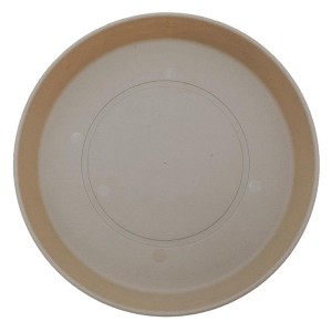 The HC Companies Round Plastic Prima Flower Pot Saucer, Sandstone, 12in - 1 of 1