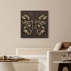 Art Remedy Golden Butterfly Elegant Butterfly Wall Art Framed - 2 of 4
