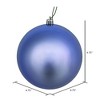 Vickerman Periwinkle Ball Ornament - 2 of 4