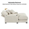 GDFStudio Eureka 41"W Adjustable Backrest Chaise Lounge with USB Port and Removable Fabric - 4 of 4
