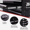 21-Inch Metal Tool Box with 4 Lockable Drawers, Portable Tool Chest Organizer for Mechanics & DIY | Auto-Locking System, Smooth Ball Bearing Slides - 4 of 4