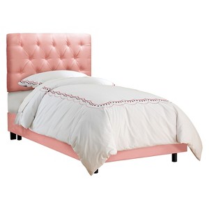 Full Kids Tufted Bed Premier Light Pink - Pillowfort