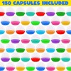 ArtCreativity Bulk 2" Prize Machine Capsules with Colored Lids (Set of 150) - 3 of 4