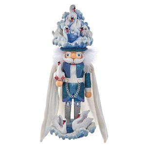Kurt Adler 18-Inch Hollywood 7 Swans Swimming Nutcracker - 1 of 4