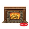 Beistle Fireplace Insta-View, 3' 2" x 5' 2", (1/Pkg) Multicolored - 4 of 4