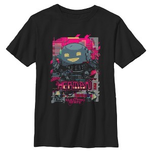 Boys The Electric State Herman Glitch T Shirt - 1 of 4