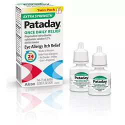 Pataday Once Daily Relief Extra Strength Allergy Drops - 0.085 fl oz/2pk