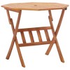 vidaXL Outdoor Dining Set Natural wood finish Solid Acacia wood Medium - 2 of 4