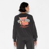 Women's Cars Fleece Graphic Pullover Sweatshirt - Black - 3 of 3