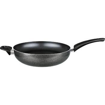 Brentwood 13in Non-Stick Aluminum Wok in Gray