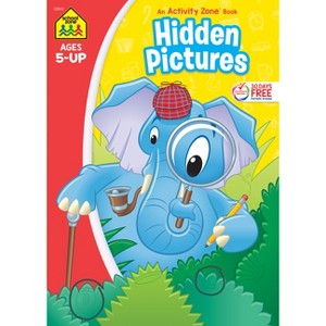 School Zone Hidden Pictures 96-Page Workbook - by Julie Orr (Paperback) - 1 of 1