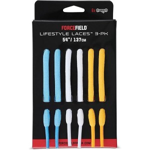 ForceField Lifestyle Shoe Laces, 54", 3 Pack - 1 of 2