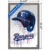 Trends International MLB Texas Rangers - Drip Helmet 22 Framed Wall Poster Prints - image 3 of 4