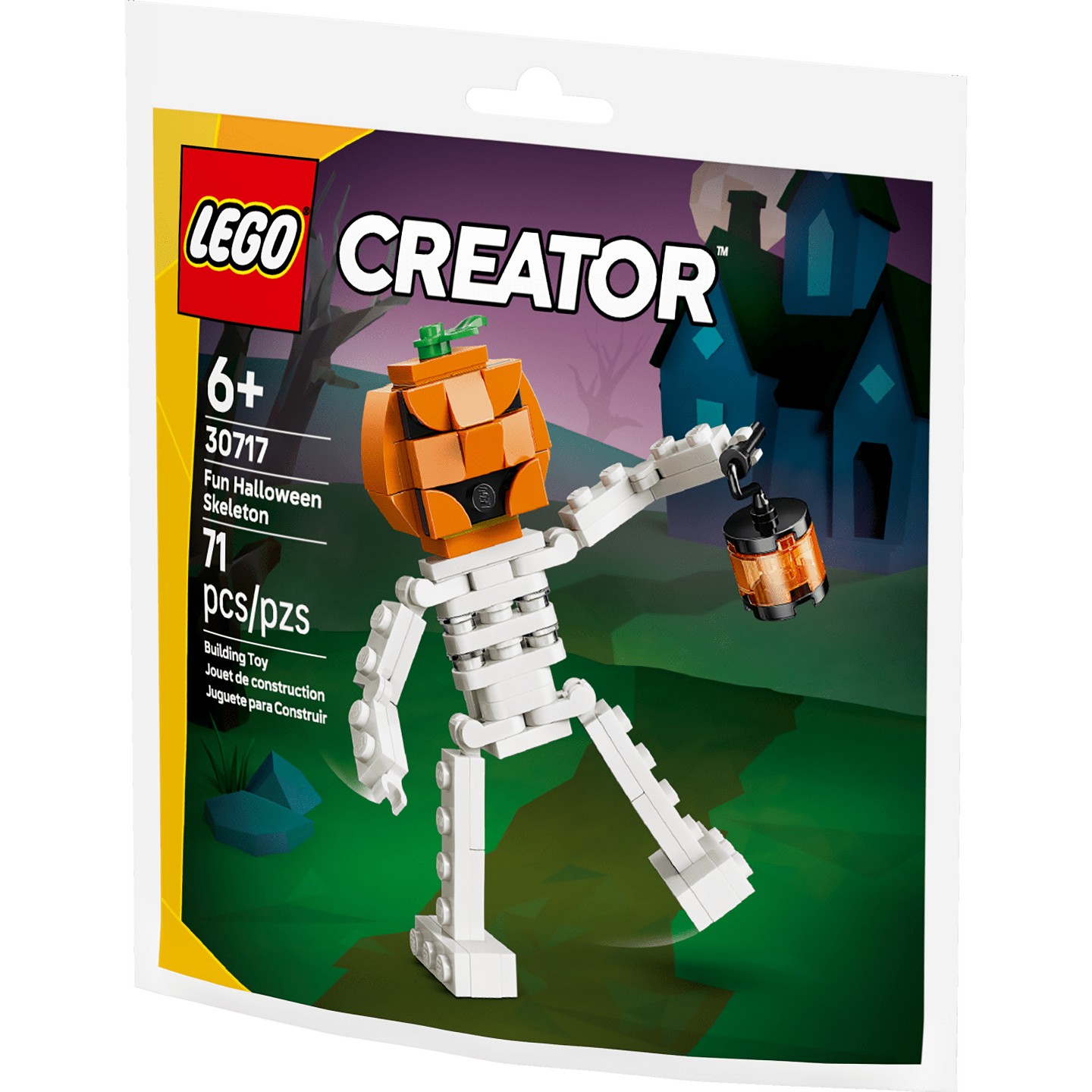 Детский конструктор LEGO Creator Fun Halloween Skeleton 30717 — фото 3