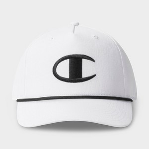 Champion Adult Noah Twill Baseball Hat - White - 1 of 4