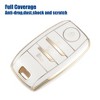 Unique Bargains TPU 4 Button Car Remote Key Fob Case Cover Full Protector - 4 of 4