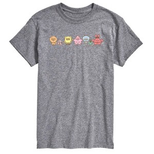Men's - Spongebob Squarepants - Adorabob Lineup Short Sleeve Graphic T-Shirt - 1 of 4