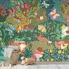 Woodland Wonderland Wall Mural Green/Yellow - RoomMates: Self-Adhesive Vinyl, Modern Decor, 7pc - image 4 of 4