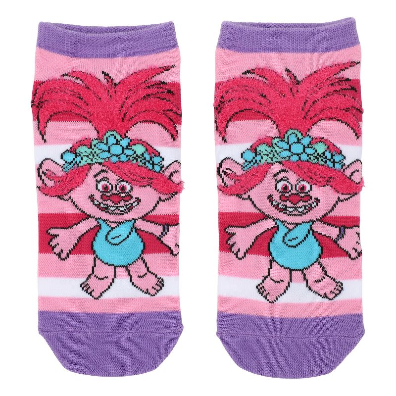 Adult Trolls 3 Movie Ankle Socks 5-Pack - Colorful Fun for Your Feet, 2 of 7