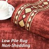 Acekool 5x7 Washable Rug – Modern Geometric Indoor Carpet, Non-Slip Ultra-Thin Floor Mat for Living Room & Bedroom - 2 of 4