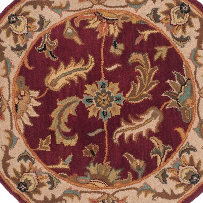 red/ivory