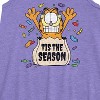 Girls' - Garfield - Tis The Season Graphic Sleeveless Aline Dress - 2 of 3