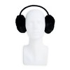 Faux Fur Earmuffs Black - Bullseye's Playground™ - 2 of 3