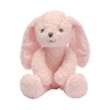 Lambs & Ivy 5 Piece Pink/White Bunny Infant/Newborn Baby Gift Set w/ Swaddle - 4 of 4