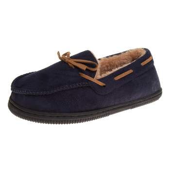 Beverly Hills Polo Club Boys Moccasins Slippers: Unisex Indoor/Outdoor House Shoes with Anti-Slip Sole (Little Kid/ Big Kid)