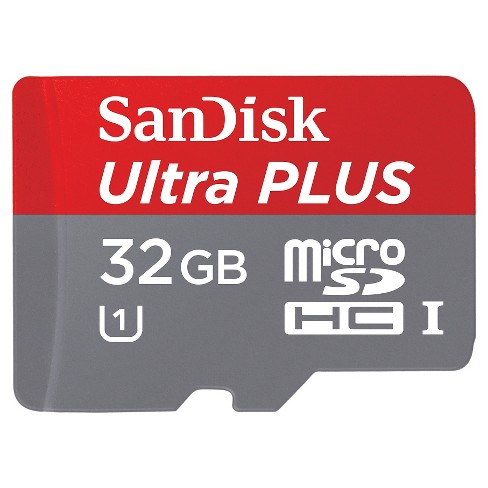 Sandisk Ultra Plus 32gb Microsd Memory Card Target