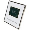 Northlight Metallic Square "Welcome Little One" Picture Frame - for a 4" x 6" Photo -Silver - 4 of 4