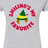 Women's - ELF - Christmas Family Set Smilings My Favorite Fitted Graphic T-Shirt - 2 of 3