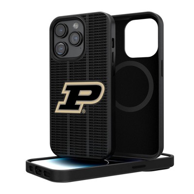 Keyscaper NCAA Big Ten Universities Text Backdrop MagSafe Compatible Cell Phone Case for Apple iPhone