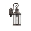 Chloe Lighting Galahad Transitional 1 Light Rubbed Bronze Outdoor Wall Sconce 16" Height - 2 of 4