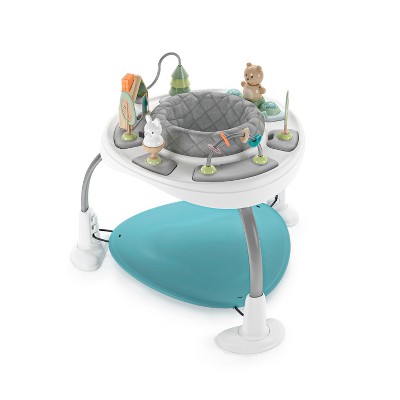 Ingenuity Spring & Sprout 2-in-1 Baby Activity Center - First Forest