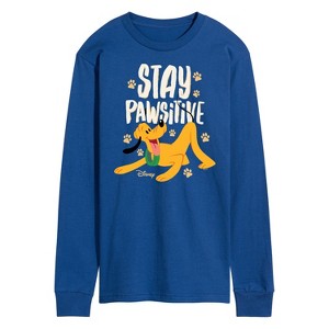 Men's - Disney - Cats & Dogs Long Sleeve Graphic T-Shirt - 1 of 4