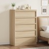 7 Drawer Dresser for Bedroom, Modern 7 Chest of Drawers with Large Drawers Storage, Wooden Dresser Organizer for Living Room, Nursery, Entryway - 2 of 4